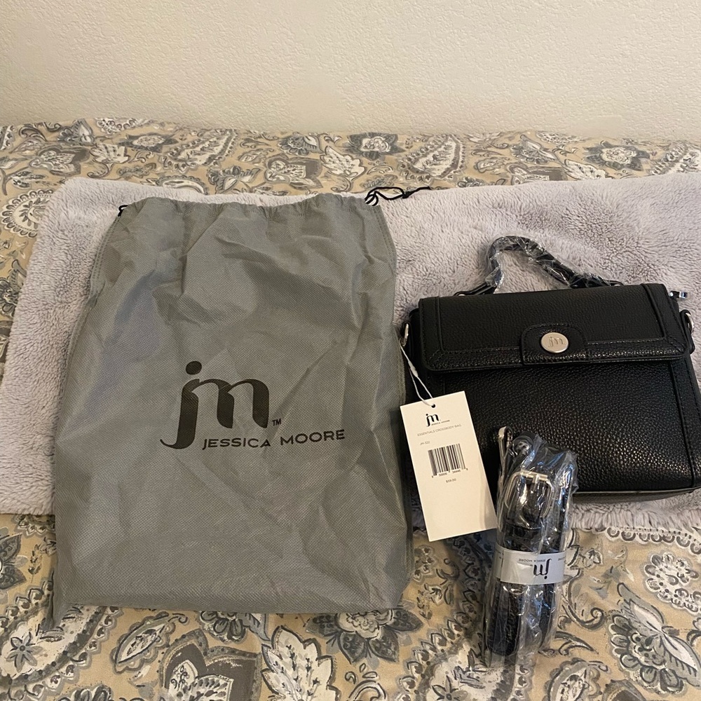 NWT Jessica Moore crossbody with dust bag